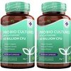 Nutravita 60 Billion CFU Probiotic Cultures – 2 Packs of 60 – Lactospore® for Gut Health – Enteric-Coated for Maximum Absorption – UK Made