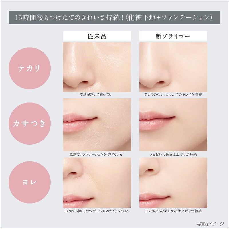 ESPRIQUE Triple Lasting Primer 30g Makeup Primer - Sebum, Shine,