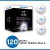 Schildkröt Table Tennis Ball 2-TT Club, Trainingball, Poly 40+, 120