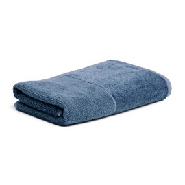 Möve Bamboo Luxe Hand Towel 50 x 100 cm 60% Cotton / 40% Viscose from Bamboo Pulp Steel Blue