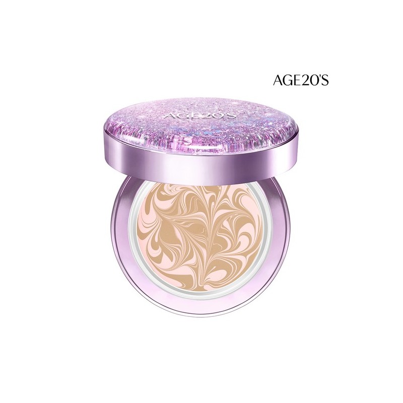 AGE20'S New Original Essence Cover Pact Shining Drop Edition (Purple