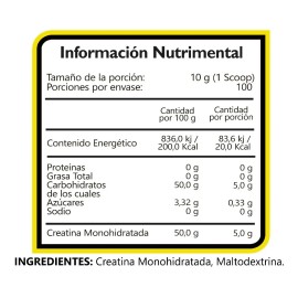 Creatina Bhp Ultra Polvo Sabor