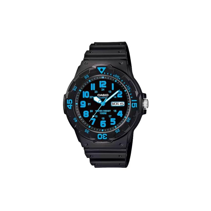 CASIO Men Analog Quartz Watch with Resin Strap MRW-200H-2