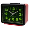 LANDEX Alarm Clock, Analog Clock with No Second Hand, Silent,