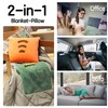 2-in-1 Blanket Pillow Foldable Blanket Extend Throw Pillows for Home