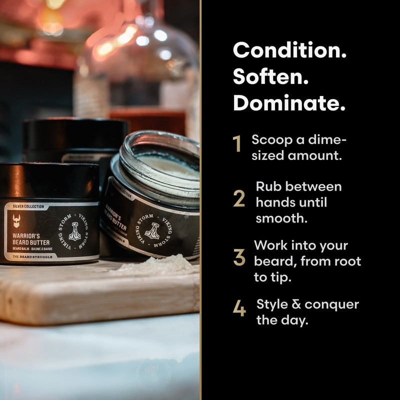 The Beard Struggle Warrior's Beard Butter Platinum Collection 50g, Surtr's