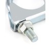 QWORK U-Bolt Muffler Tip Exhaust Hook, 1-1/2" OD 2Pcs Stainless