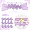 36x120 Inches Cheesecloth Table Runner Lavender Cheese Cloth Runner Elegant