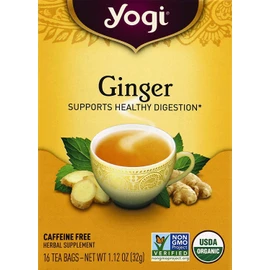 YOGI TEA Ginger, 32 Grams, 16 Tea Bags