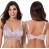 Curve Muse Plus-Size Wire-Free / Wireless Unlined Comfort Bras Size