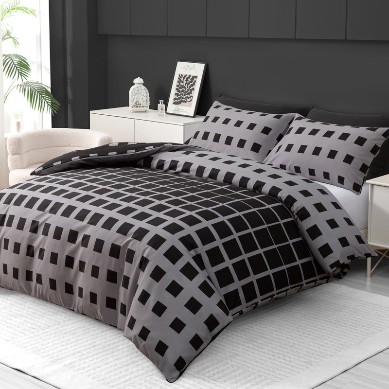 Grace Single Duvet Cover Set - Premium Brushed Microfiber Duvet