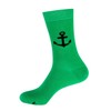 Scifi Planet Port & Starboard Anchor Socks, red/green