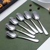 Coffee Spoons, Kyraton 13 cm Stainless Steel Teaspoons 6 Pieces,