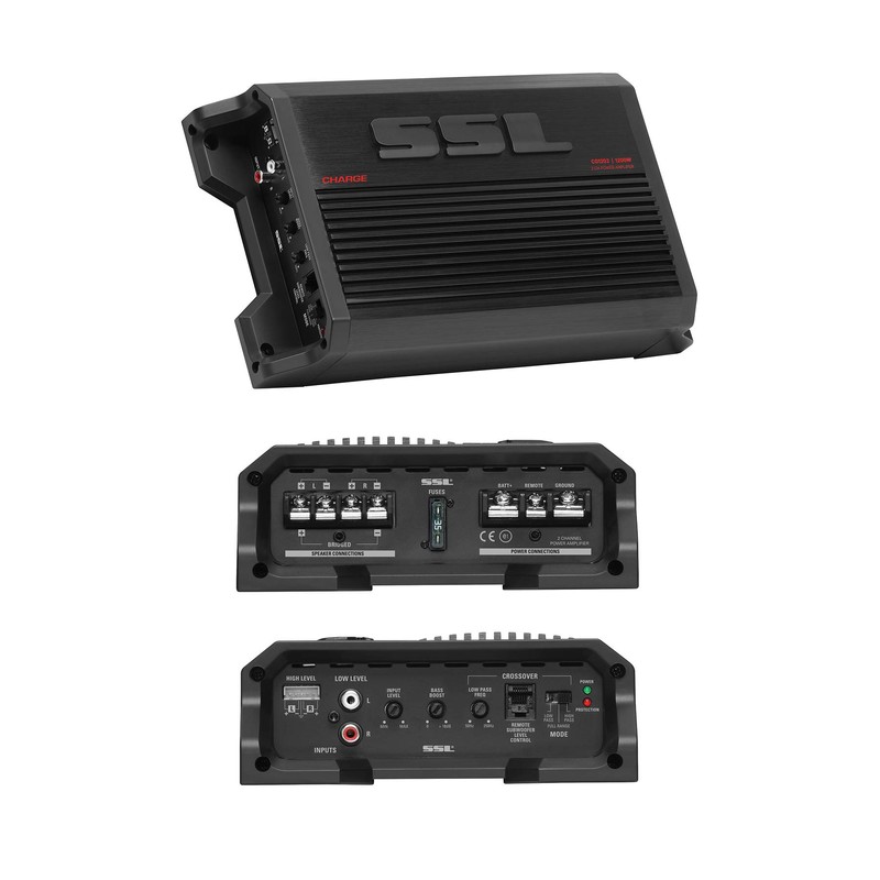 Sound Storm Laboratories CG1202 Charge Series 2 Channel Car Audio