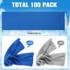 Shellwei 100 Pcs Cooling Towels Bulk 40 x 12 Inch
