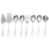 Stainless Steel Serving Utensils,8 Pcs Serving Set with Serving Spoons,Serving