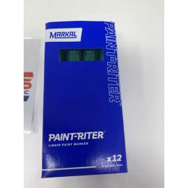Markal 97406 Paint-Riter Water-Based Green Markers (Package of 12)