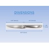 TAFAAL Set of 12 Stainless Steel Steak Knives, Corrosion Resistant,