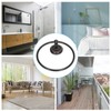 Bathroom Towel Ring Brass Wall Mounted Antique Towel Holder Toilet