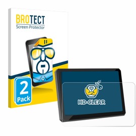 brotect Screen Protector compatible with Carpuride W702BS 7" (2 Pack) - HD-Clear Protection Film