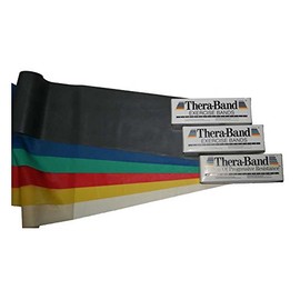 Behrend Thera-Band Exercise Band 5.5m Black Special Strong Band