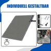 Awning with Mounting Ropes, Sun Protection, Waterproof, UV Protection, Wind