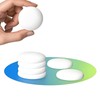 Wall Protectors from Door Knobs-Efbock White Silicone Door Stoppers Wall