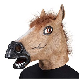 Wicked Costumes Adult Unisex Funny Novelty Horse Head Mask