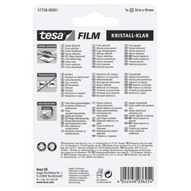 tesa tesafilm 57758, 1 Roll Crystal Clear