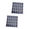 2 Pcs Portable Solar Panel 2W 6V Mini Solar Cells