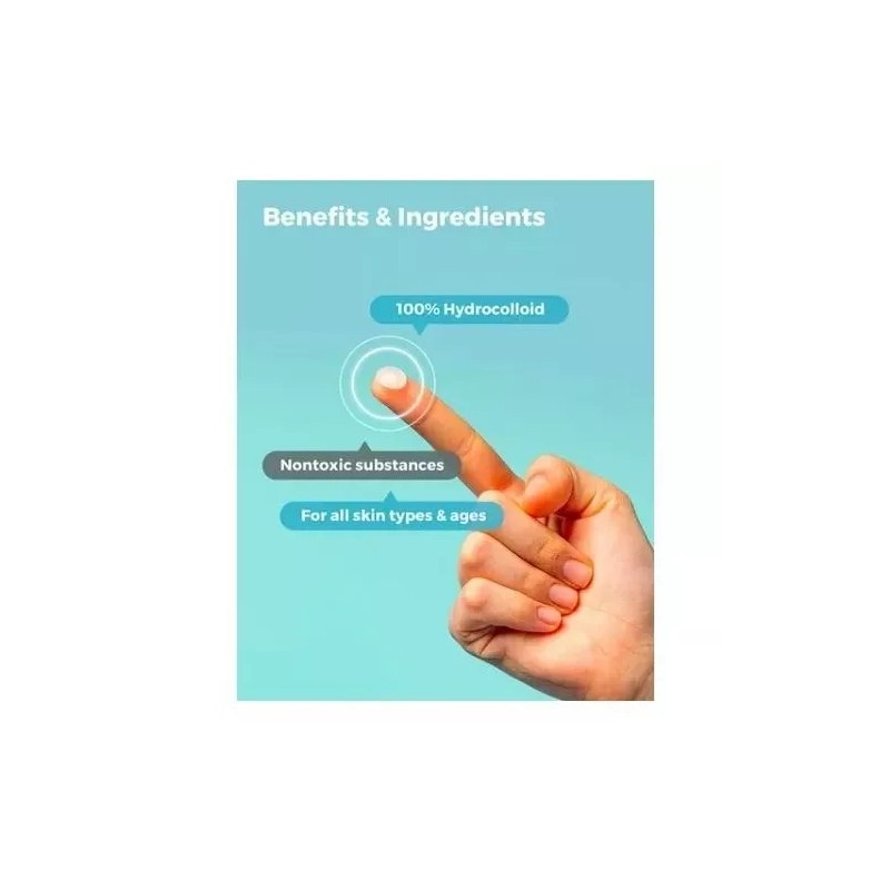 AP-96 192 Parches Remueve Acné Cuidado Facial Cara Limpia Natural