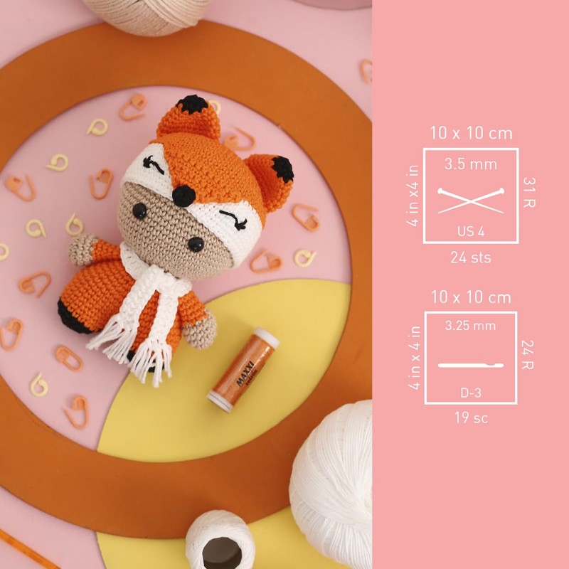 Hilo Amigurumi de Circulo – 100% algodón virgen brasileño mercerizado