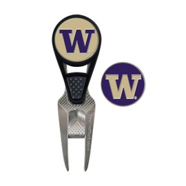 Team Effort Washington Huskies Cvx Ball Mark Repair Tool