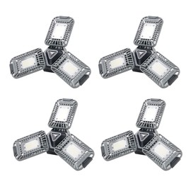 Bell+Howell Triburst Motion Sensor Technology, ASON TV 4000 Lumens / 6500 Kelvin Indoor Lights S/4, Ultra Bright with 144 LED Bulbs and Multi-Directional Triple Panel Bedroom, Garage, Ceiling