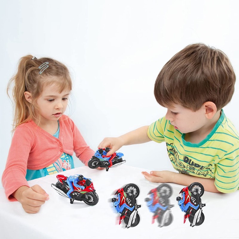 Vioziot Toy Figure Motorcycles - Fun Motorcycle Toys for Kids