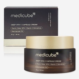 Medicube Deep Vita C Capsule Cream Deep Vita C Cream Capsule Cream 55g / 메디큐브 딥 비타 씨 캡슐 크림 딥비타씨크림 캡슐크림 55g