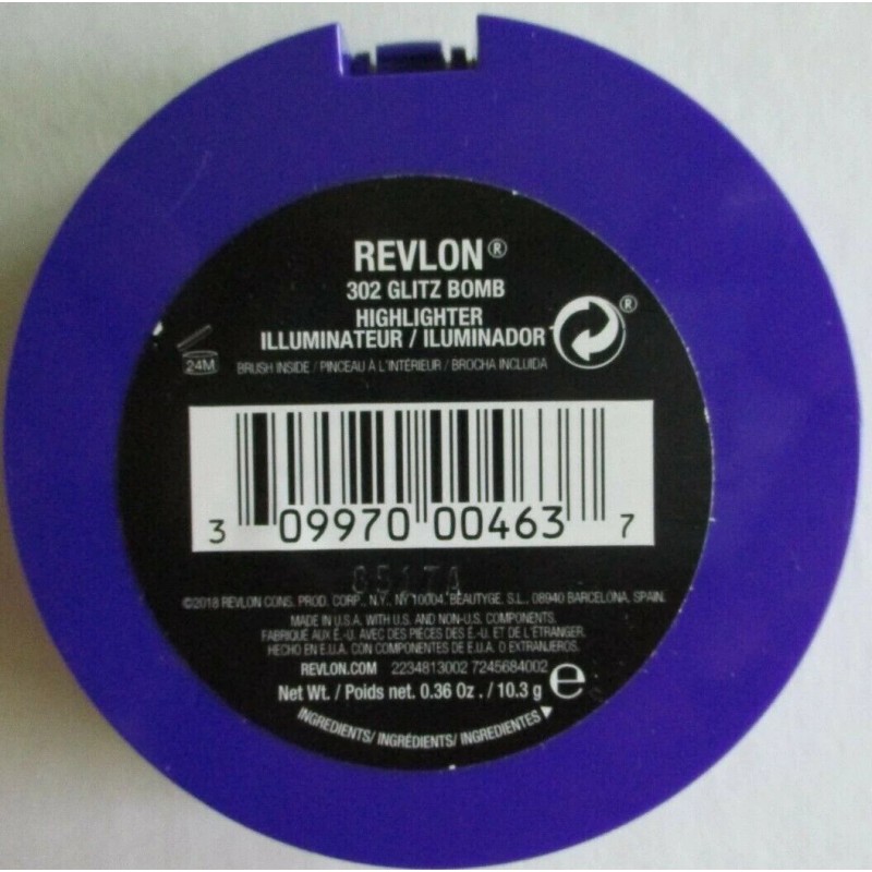 Revlon Electric Shock Highlighter, (302 Glitz Bomb)