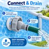 P6H1419 Pool Drain Valve Replacement, Swimming Pool Drain Hose Adapter