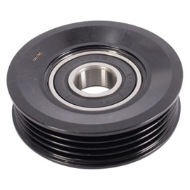 TRQ Serpentine Belt Idler Pulley Compatible with Acura Chrysler Dodge Honda Mazda Subaru