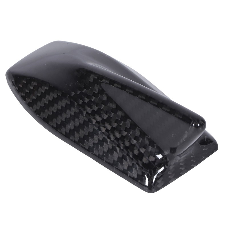 Carbon Fiber Roof Antenna Cover Auto Replacement Accessory Fit for