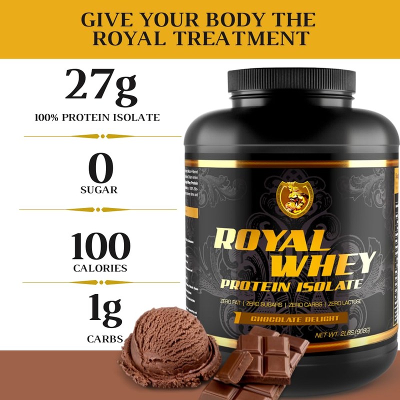 RSN Royal 100% Isolate Protein Powder | 27g Protein Isolate
