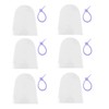 6Pack Clear Figure Display Bag for Fashion Doll, 17cm Dolls