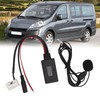 12 Pin AUX Adapter Hands Free Microphone Kit Wireless Bluetooth