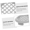 SHINEOFI 50Pcs Round Under Cabinet Air Vent Cover Decorative Soffit