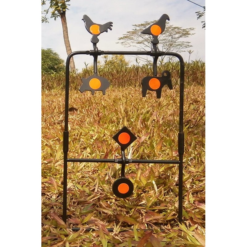 HHH Hunting® Bear Bottom Nut Cracker Target Shooting Targets Freestanding