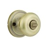 Kwikset Juno Entry Door Knob with Lock and Key, Secure
