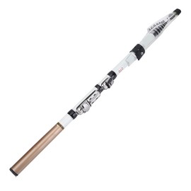 Portable Telescopic Fishing Rod Travel Spinning Fishing Pole Carbon Fiber Rod (2.7m)