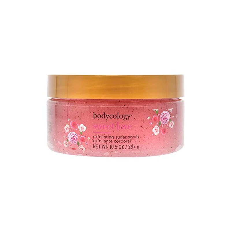 Bodycology Exfoliante Corporal de Azúcar, Sweet Love, 297 gr