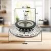 Kitchen Sink Strainer Plug, Stainless Steel, Interchangeable Emoji Design (bh-78mm)