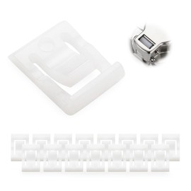 YQSLBULKY 20 Pieces Cabinet Hinge Restrictor Clips for Frameless Cabinet Hinges,86 Degree Opening Hinge Angle Restriction Clip, Only for European Full Overlay Kitchen Cabinet Door Hinges